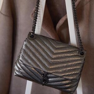 Rebecca Minkoff Metallic Shoulder Bag